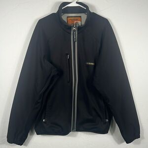 🔥 Black PHENIX Performance Aerothermo Waterproof Jacket -‎ Men Sz Large - EUC